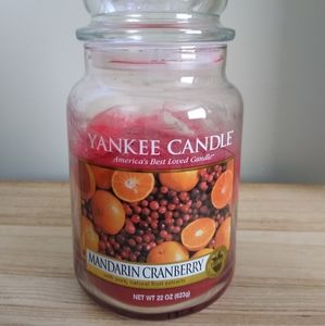 Yankee Candle Mandarin Cranberry 22 oz Jar